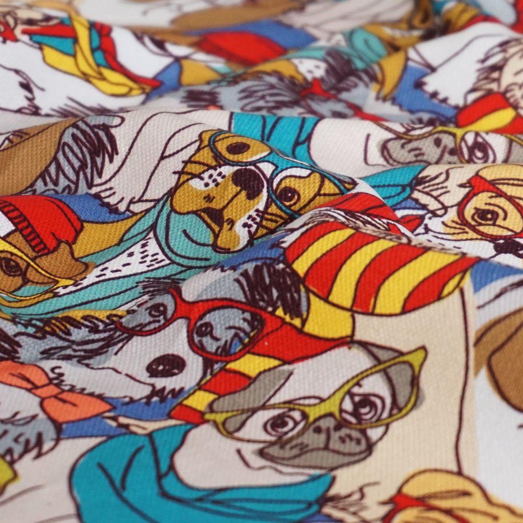 Dekostoff Panama intellektuelle Hunde